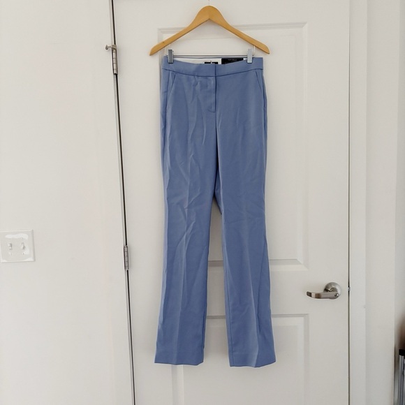 NWT J. Crew Willa Italian Wool Trouser Nova Tides Tall Classic Dark Seascape - Picture 4 of 9